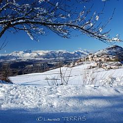 Piégut en hiver